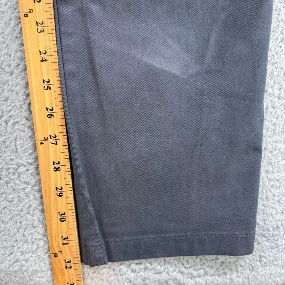 Banana Republic Mens Gray Cotton Stretch Chino Pants 40x32 New With Tags